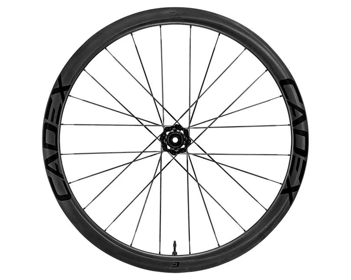Cadex 42 Disc Brake Rear Wheel (Black) (Shimano HG) (12 x 142mm) (700c) (Centerlock) (Tubeless)